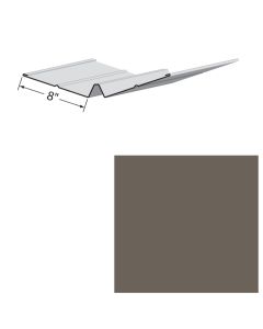 EDCO 1727-540 Valley Flashing Solid 10' Weathered Wood 5/carton