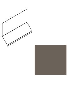 EDCO 1746-540 Head Wall Flashing Solid 10' Weathered Wood 5/carton