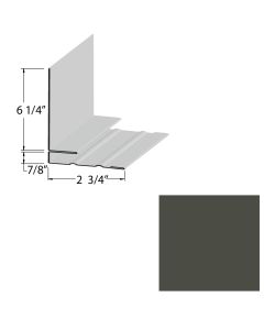 EDCO 1747-208 Side Wall Flashing Solid 10' T-Tone 5/carton