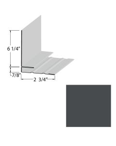 EDCO 1747-538 Side Wall Flashing Solid 10' Granite grey 5/carton