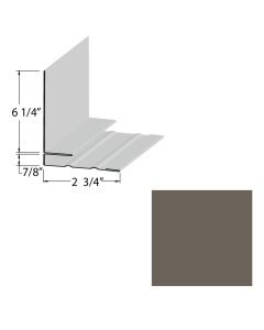 EDCO 1747-540 Side Wall Flashing Solid 10' Weathered Wood 5/carton