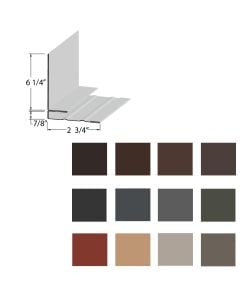 EDCO 1747 Side Wall Flashing Solid 10' 5/carton