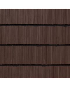 EDCO 1751-203 Arrowline Steel Shake Solid 12"x50" Royal Brown 12/carton