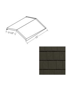 EDCO 1752-208 Arrowline Shake Ridge/Hip Cap Solid 12" T-Tone 20/carton