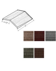 EDCO 1764 Arrowline Steel Ridge/Hip Cap generations HD 12" 20/carton