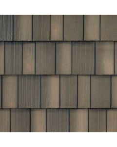 EDCO 1766-555 Arrowline Steel Shake Infiniti 12"x50" Weathered Wood Enhanced 12/carton