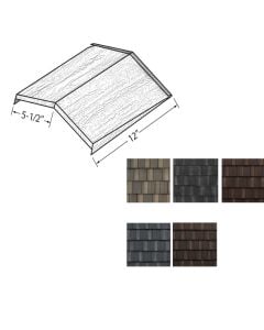EDCO 1767 Arrowline Steel Ridge/Hip Cap Infiniti 12" 20/carton