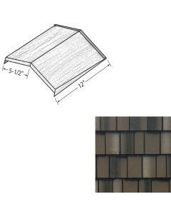 EDCO 1768-293 Arrowline Shake Ridge/Hip Cap Blend 12" T-Tone Blend 20/carton