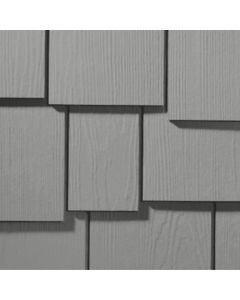 James Hardie Shingle Fiber Cement Staggered Siding 15.25"x48" Gray Slate 1pc