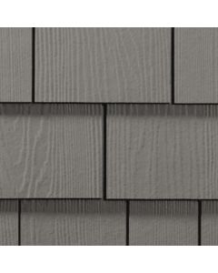 James Hardie Shingle Fiber Cement Straight Siding 15.25"x48" Aged Pewter 1pc