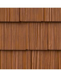 Foundry Split Shake Siding Weathered 7" Exposure Arizona Clay 34/carton