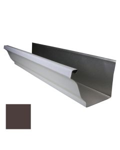 Lakefront Sheet Metal Seamless Aluminum Gutter K-Style 5" .027ga Tuxedo Gray 1ft