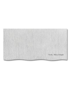 GAF Weatherside Purity Wavy 12"x24" 18/bundle