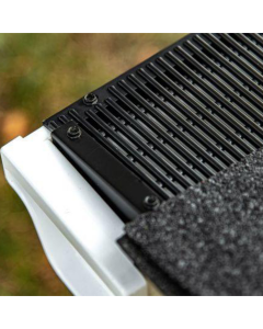 RAINDROP EC55 End Cap Interchangeable Right/Left 2.5″ x 5.5″ Black 1pc