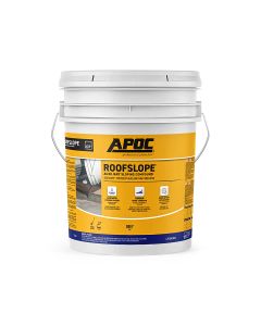 APOC RoofSlope Auxiliary Roofing Compound 5 Gal Grey