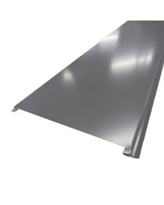 Lakefront Sheet Metal Standing Seam 12" Flush Reveal Panel 1ft Dark Bronze