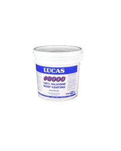 Lucas 8000 100 Percent Silicone Roof Coating 1 Gallon White