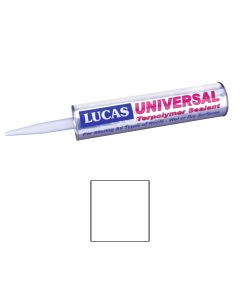 Lucas 6600 Universal Caulk 10oz White