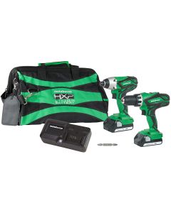 Metabo HPT (Hitachi) KC18DGL 18V Cordless Combo Kit 1.5Ahx2