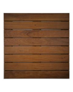 IRON WOODS Itauba Wood Deck Tile Smooth 2'x2'