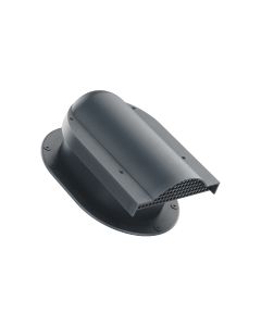 RoofiVent WP-1-09-PI Durable Polypropylene iVent Flow for Metal Roof Graphite