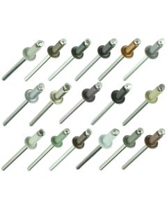 Lakefront 1/8" Stainless Steel Rivets Bag of 100