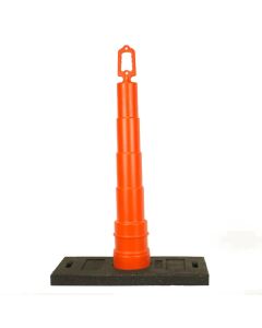 Brushman Safety Diverter Cone with Rubber Base