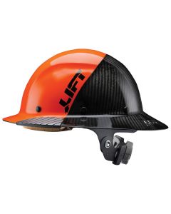 LIFT HDF50C-19OC DAX 50 Carbon Hard Hat Full Brim Orange