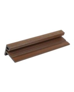 NewTechWood UH50-8-WN European Siding System Composite Siding F-Channel 2.9"x2.09"x8' Spanish Walnut 1pc