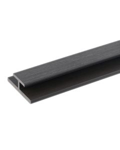 NewTechWood US45-8-CH All Weather System Composite Siding T-Channel 3.1"x1"x8' Hawaiian Charcoal 1pc