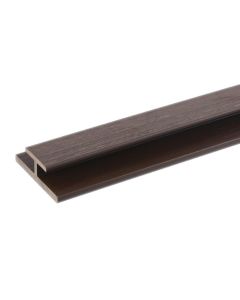 NewTechWood US45-8-WN All Weather System Composite Siding T-Channel 3.1"x1"x8' Spanish Walnut 1pc