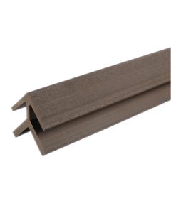 NewTechWood US46-8-WN All Weather System Composite Siding Outside Corner Post 2.31"x2.31"x8' Spanish Walnut 1pc