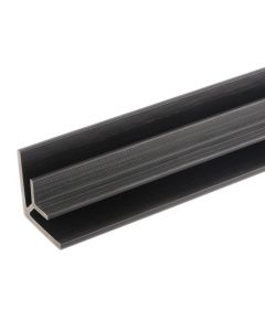 NewTechWood US47-8-CH All Weather System Composite Siding Inside Corner Post 2.8"x2.8"x8' Hawaiian Charcoal 1pc