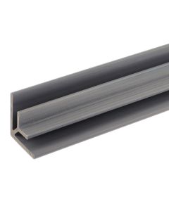 NewTechWood US47-8-LG All Weather System Composite Siding Inside Corner Post 2.8"x2.8"x8' Westminster Gray 1pc