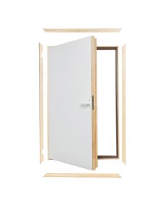 FAKRO DWF Wood Wall Access Door Hatch Fire Rated 28"x36"
