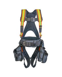 Super Anchor 6151-GHS Deluxe Tool Bag Harness Hi-Viz Small