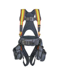 Super Anchor 6151-GHX Deluxe Tool Bag Harness Hi-Viz X-Large