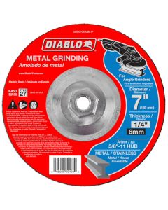 Diablo Metal Grinding Abrasive Wheel 7"x1/4"