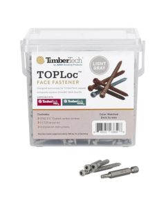 TimberTech TLOC350LG TOPLoc Screws For PRO and EDGE 2.5" Light Gray 100 sq ft