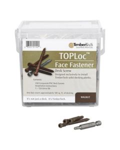 TimberTech TLOC350W TOPLoc Screws For PRO and EDGE 2.5" Walnut 100 sq ft