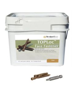 TimberTech TLOC1750T TOPLoc Screws For PRO and EDGE 2.5" Teak 500 sq ft