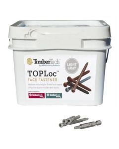 TimberTech TLOC1750LG TOPLoc Screws For PRO and EDGE 2.5" Light Gray 500 sq ft