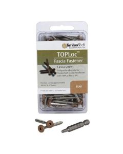 TimberTech TLOCFAS100T TOPLoc Fascia Screws For PRO and EDGE 1-3/4" Teak 100 ct