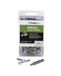 TimberTech TLOCFAS100I TOPLoc Fascia Screws For PRO and EDGE 1-3/4" Ivory 100 ct