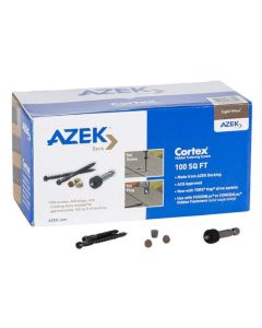 TimberTech CTX100SFEW Cortex Screws For AZEK English Walnut 100 sq ft