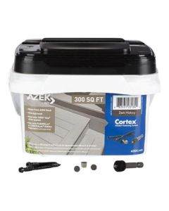 TimberTech CTX300SFDH Cortex Screws For AZEK Dark Hickory 300 sq ft