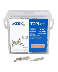 TimberTech ATLOC100LT TOPLoc Screws For AZEK Light Tan 100 sq ft