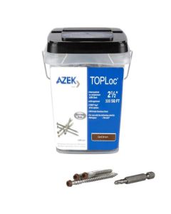 TimberTech ATLOC300DB TOPLoc Screws For AZEK Dark Brown 300 sq ft