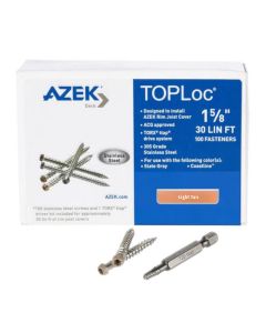 TimberTech ATLOCFAS30LT TOPLoc Fascia Screws For AZEK Light Tan 30 linear ft