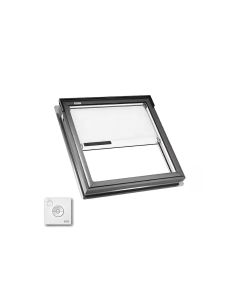 Velux FS C06 2004S Fixed Skylight Deck Mounted Low E with Solar Blind and Remote 21" X 45-3/4"